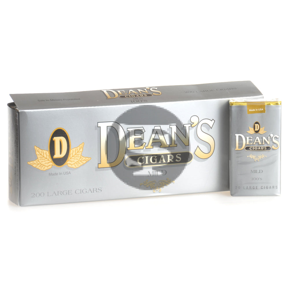 Deans Mild Filtered Cigars 10 Packs of 20 1