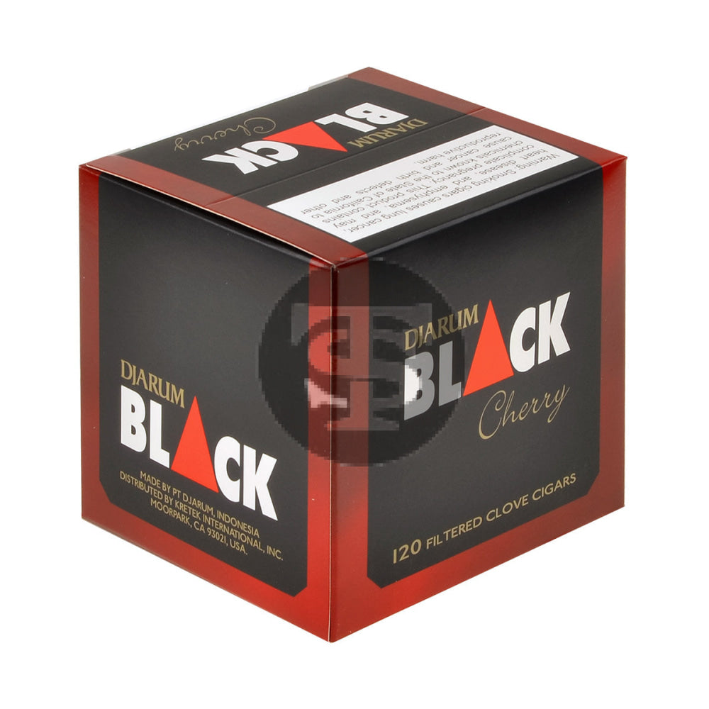 Djarum Black Cherry (Ruby) Filtered Cigars 10 Packs of 12 7