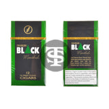 Djarum Black Menthol (Emerald) Filtered Cigars 10 Packs of 12 2