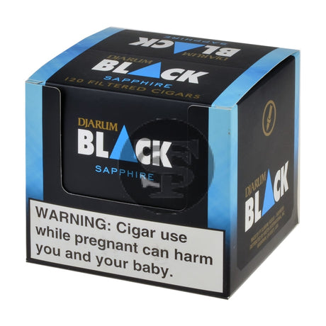 Djarum Black Ultra Menthol (Sapphire) Filtered Cigars 10 Packs of 12 1