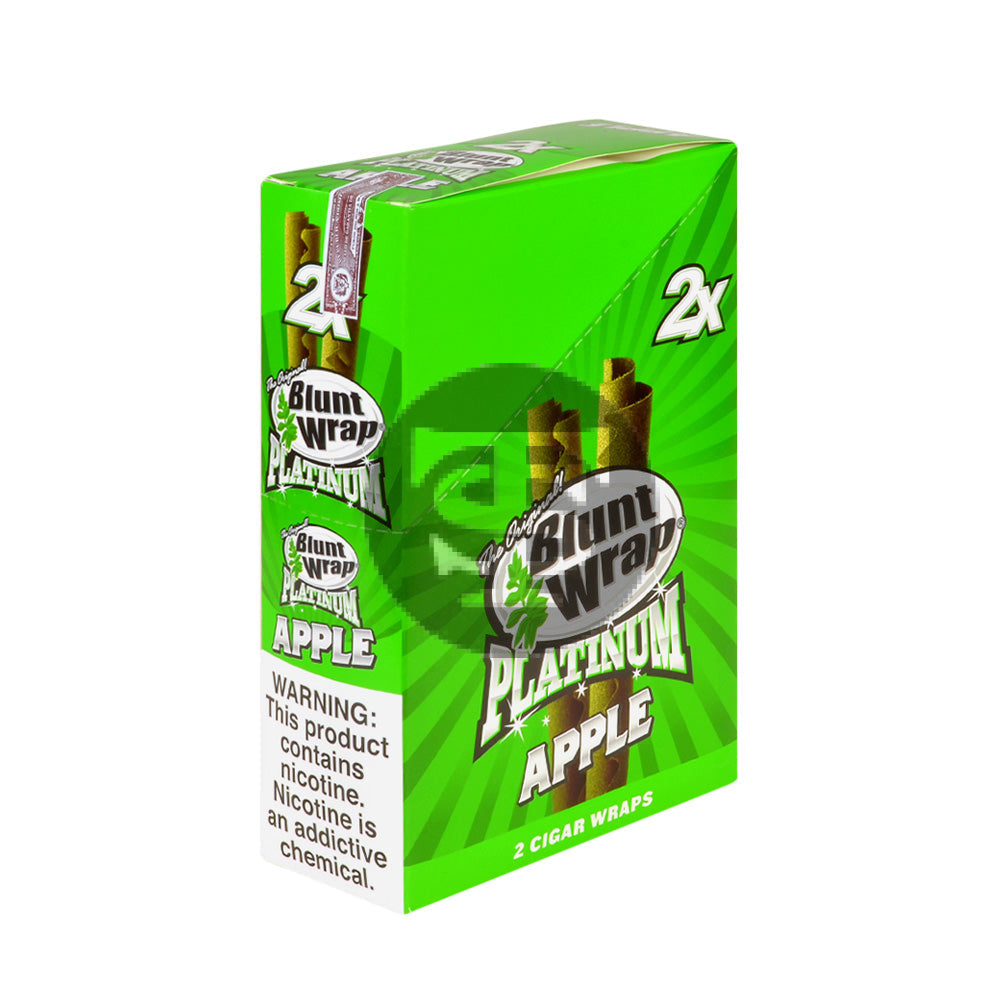 Double Platinum Apple Wraps 25 Pouches of 2