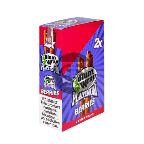 Double Platinum Berries Wraps 25 Pouches of 2