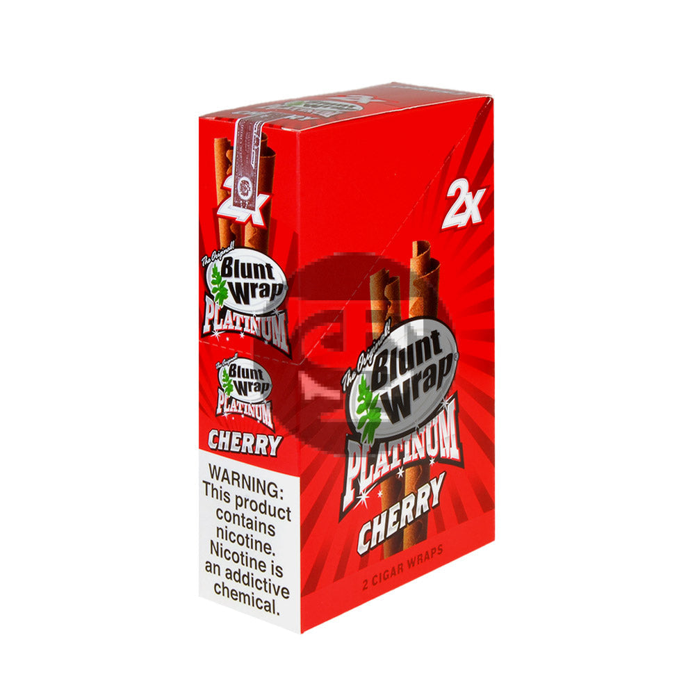 Double Platinum Wet Cherry Wraps 25 Pouches of 2 1