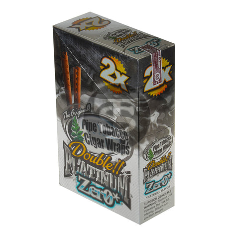 Double Platinum Zero Wraps 25 Pouches of 2 1