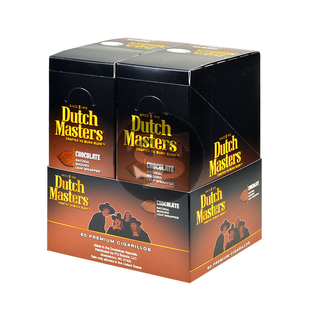 Dutch Masters Cigarillos Chocolate 20 Pouches of 3