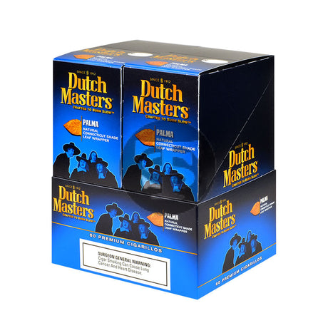 Dutch Masters Cigarillos Palma 20 Pouches Pack of 3