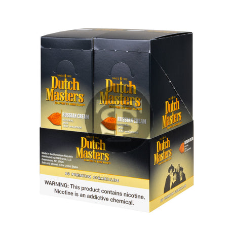 Dutch Masters Cigarillos Russian Cream 20 Pouches of 3 2