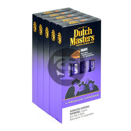 Dutch Masters Corona Grape Cigars 5 Packs of 4 1