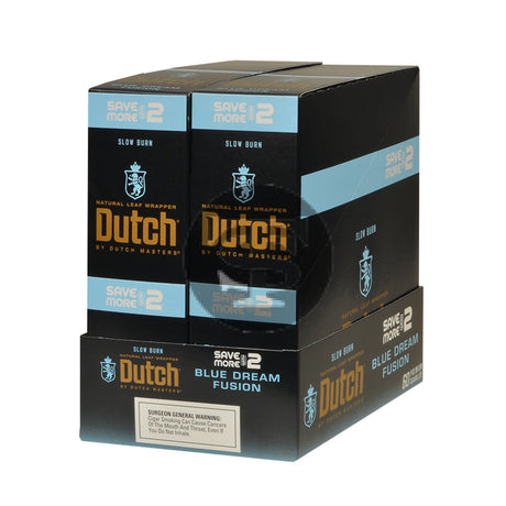 Dutch Masters Foil Fresh Blue Dream Fusion Cigarillos 30 Packs of 2 2