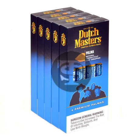 Dutch Masters Palma Cigars 5 Packs of 4 1