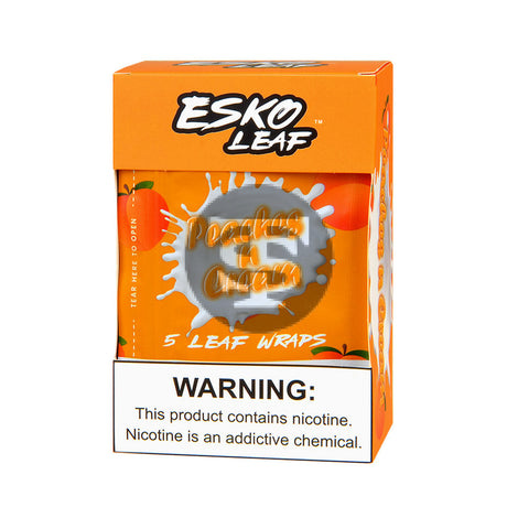 Esko Leaf Wrap Peaches-n-Cream 8 packs of 5