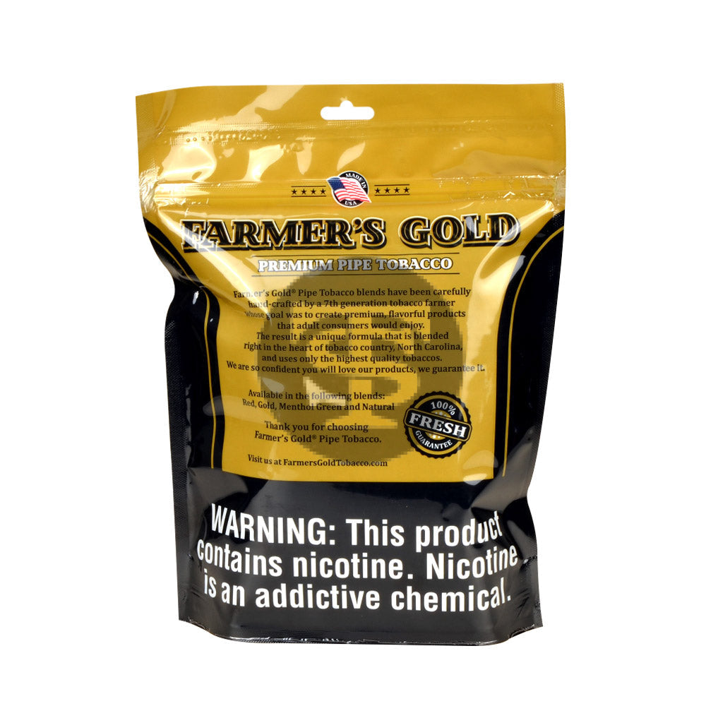 Farmer’s Gold Pipe Tobacco Gold Blend 6 oz. Bag