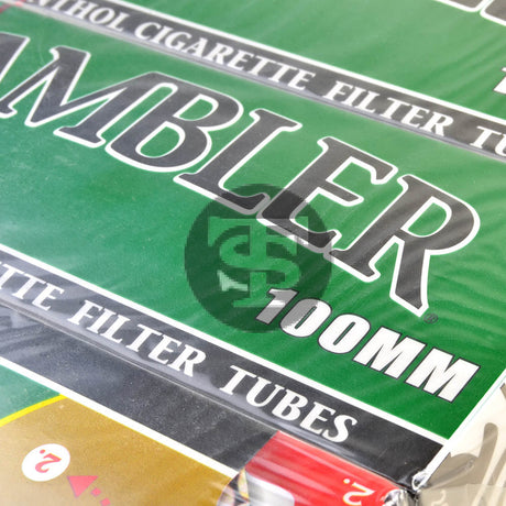 Gambler Filter Tubes 100 mm Menthol 5 Cartons of 200