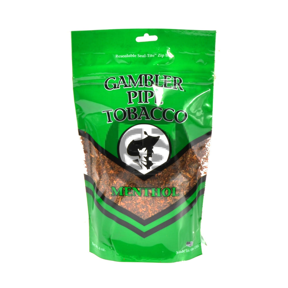 Gambler Pipe Tobacco Menthol (Mint) 6 oz. Bag 1