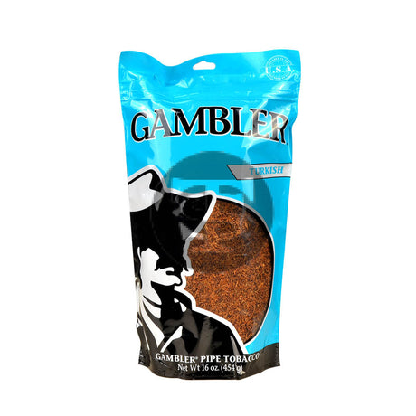 Gambler Pipe Tobacco Turkish 16 oz. Bag