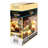 Game Leaf White Chocolate Cigarillos 2 for $1.49 15 Pouches of 2