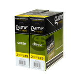 Game Vega Cigarillos Green Foil 2 for $1.29 30 Pouches of 2