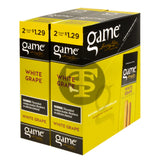 Game Vega Cigarillos White Grape Foil 2 for $1.29 30 Pouches of 2