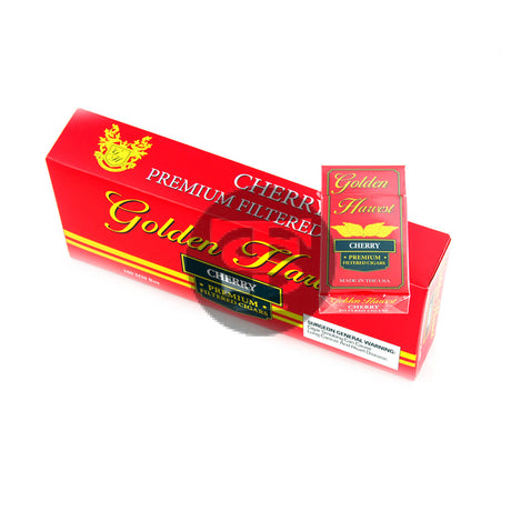 Golden Harvest Filtered Cigars Cherry 10 Packs of 20 1