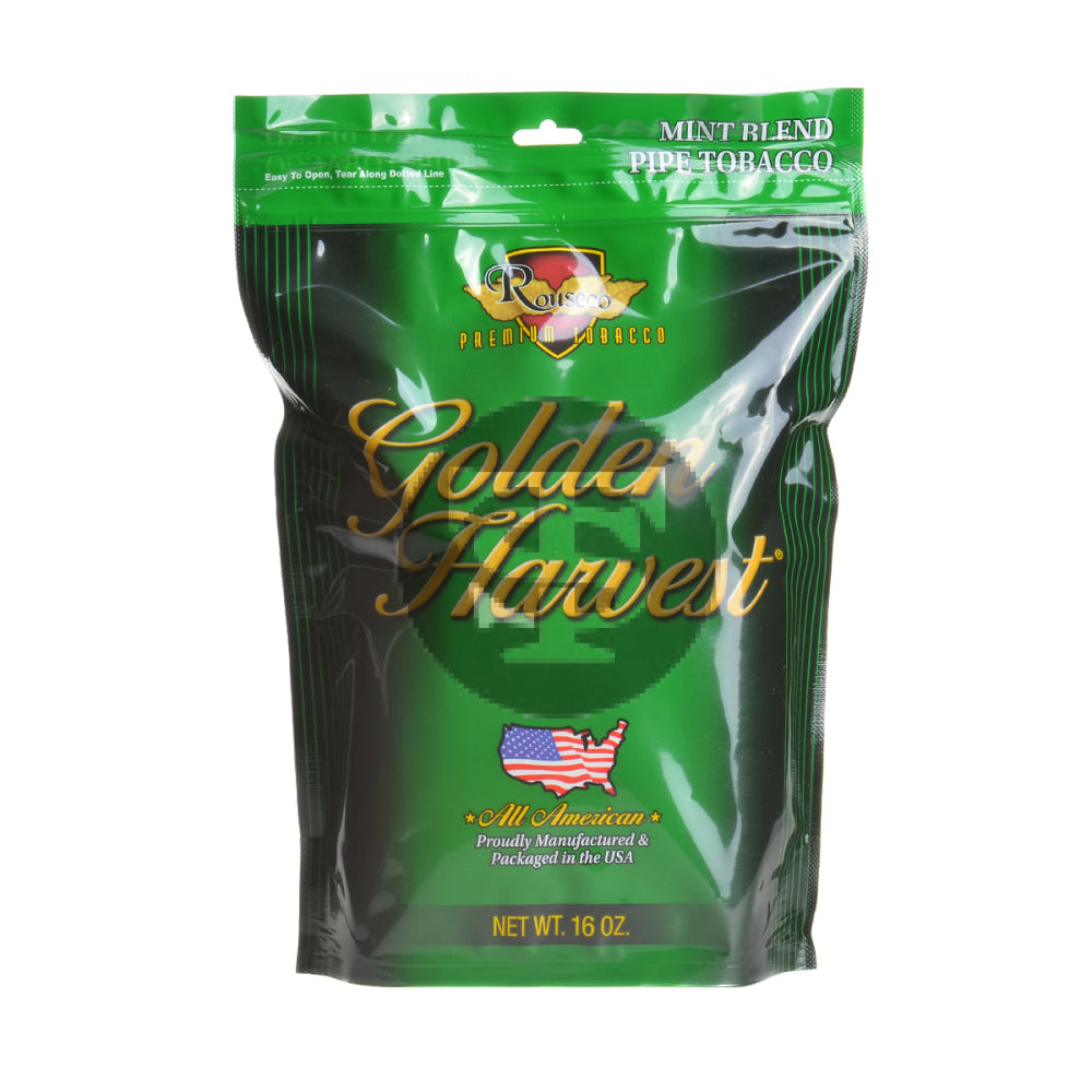 Golden Harvest Mint Blend Pipe Tobacco 16 oz. Bag 1