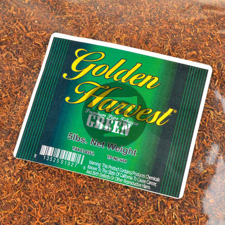 Golden Harvest Mint Blend Pipe Tobacco 5 Lb. Bag