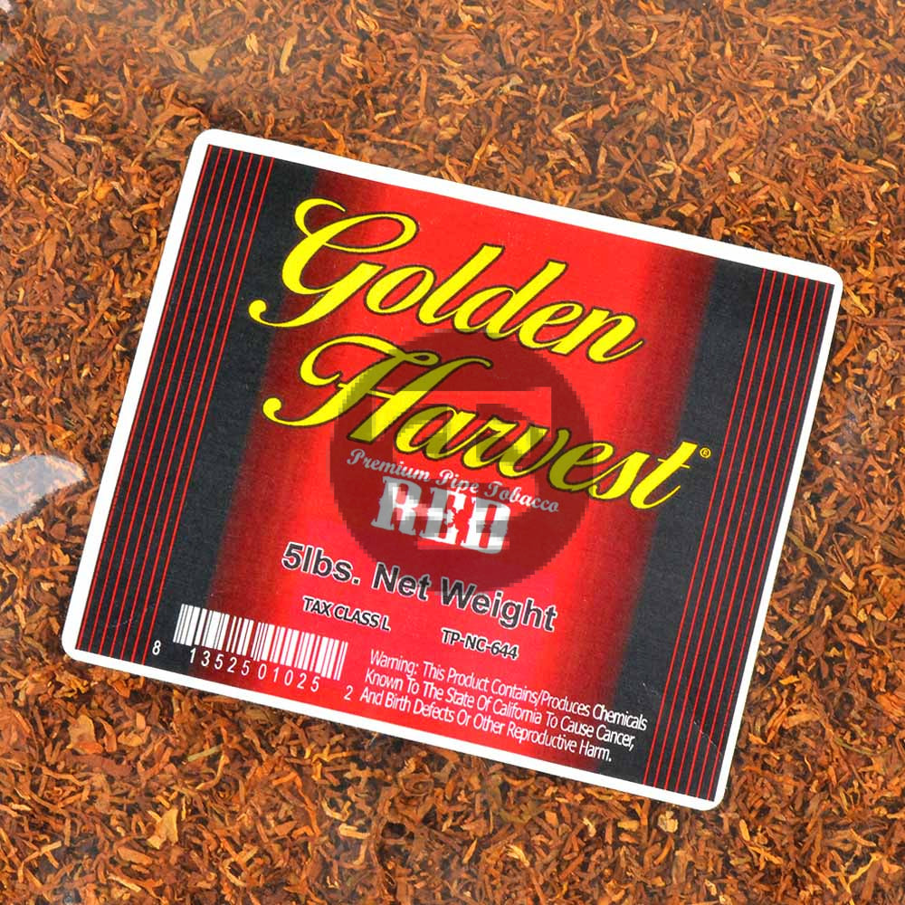 Golden Harvest Robust Blend Pipe Tobacco 5 Lb. Bag