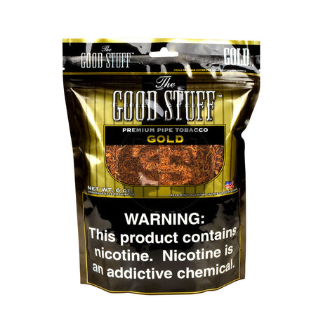 Good Stuff Gold Pipe Tobacco 6 oz. Bag