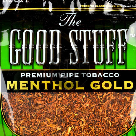 Good Stuff Menthol Gold Pipe Tobacco 6 oz. Bag