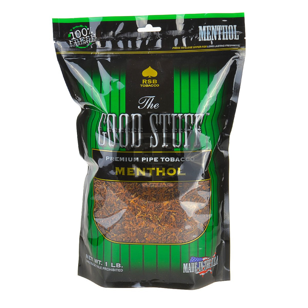 Good Stuff Menthol Pipe Tobacco 16 oz. Bag 1