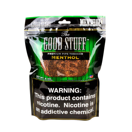 Good Stuff Menthol Pipe Tobacco 6 oz. Bag