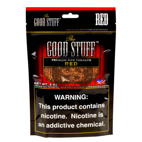 Good Stuff Red Pipe Tobacco 2 oz. Bag