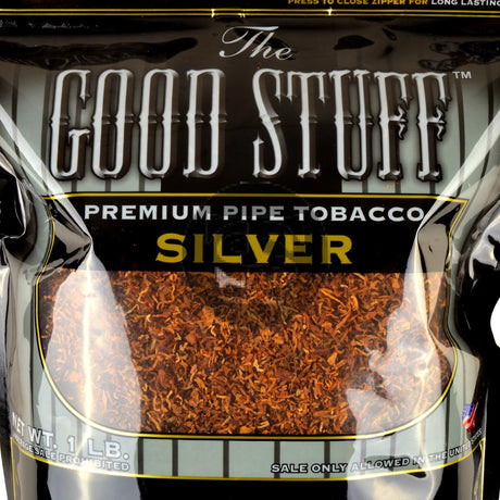 Good Stuff Silver Pipe Tobacco 16 oz. Bag