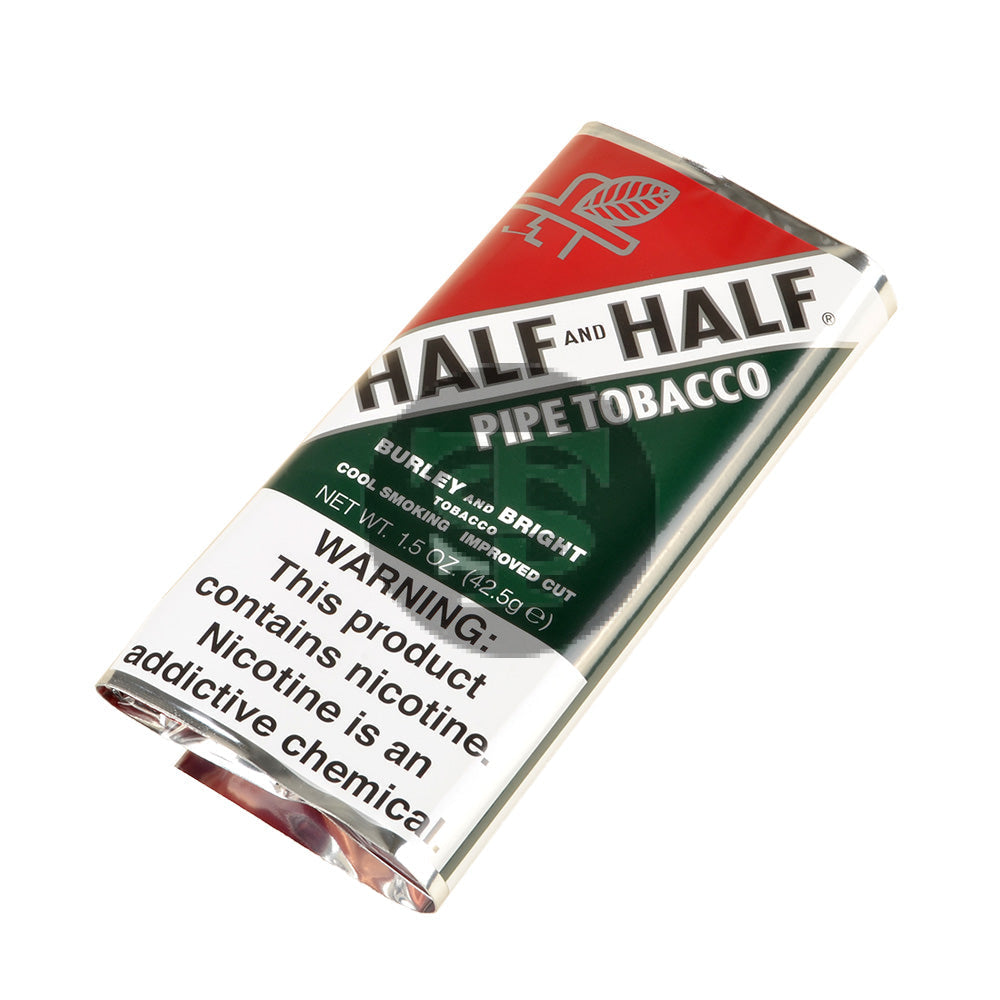 Half & Half Pipe Tobacco 5 Pouches of 1.5oz 2