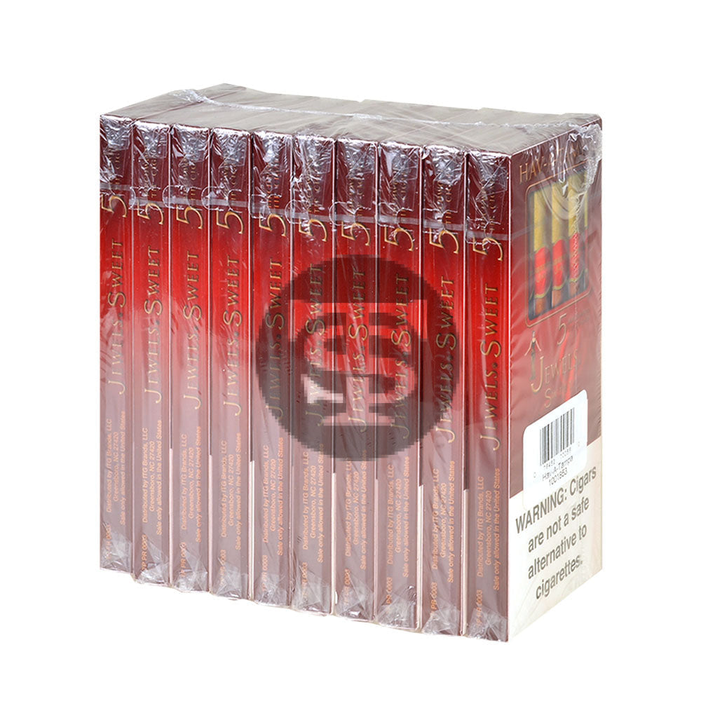 Hav-a-Tampa Jewels Sweet Cigars 10 Packs Of 5