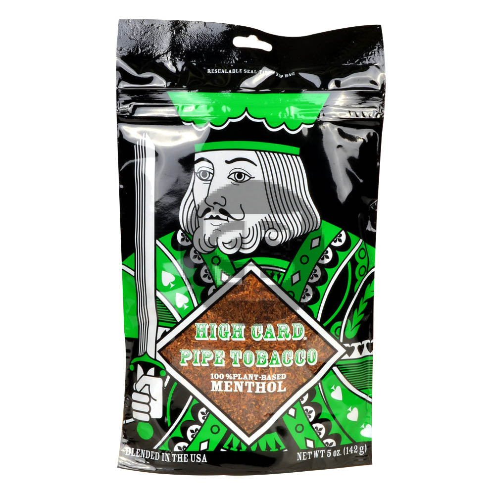 High Card Menthol Pipe Tobacco 5 oz. Bag