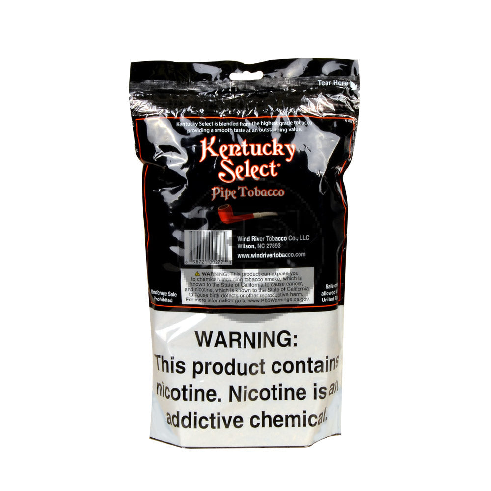 Kentucky Select Black Pipe Tobacco 8 oz. Bag