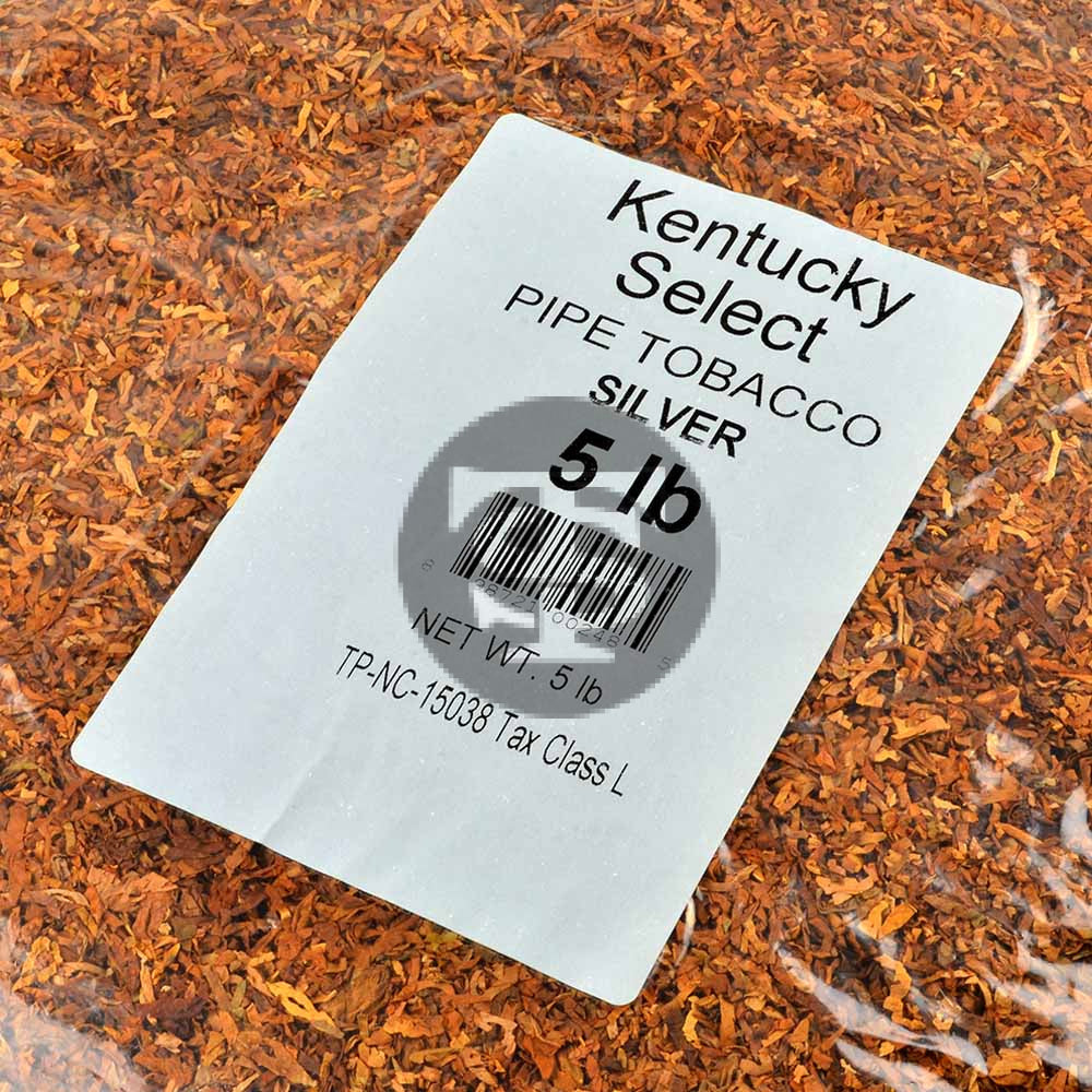 Kentucky Select Silver (Ultra Light) Pipe Tobacco 5 Lb. Bag