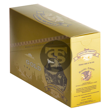 Largo Gold Pipe Tobacco 12 Pouches of 0.75 oz. 1