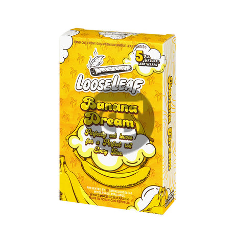 Loose Leaf Banana Dream wraps 8 packs of 5