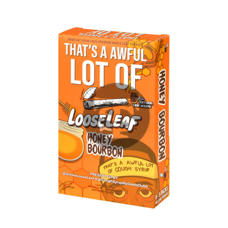 Loose Leaf Honey Bourbon wraps 8 packs of 5