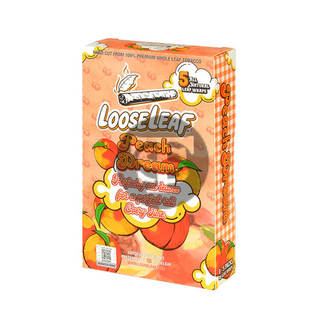 Loose Leaf Peach Dream wraps 8 packs of 5