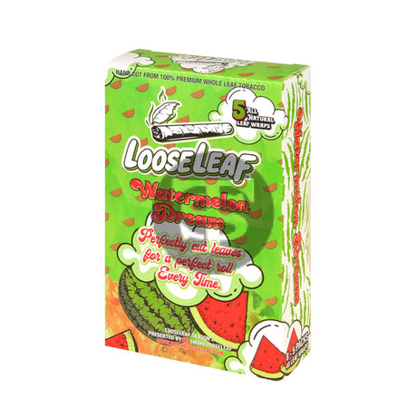 Loose Leaf Watermelon Dream wraps 8 packs of 5