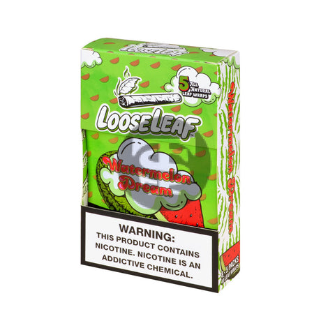 Loose Leaf Watermelon Dream wraps 8 packs of 5