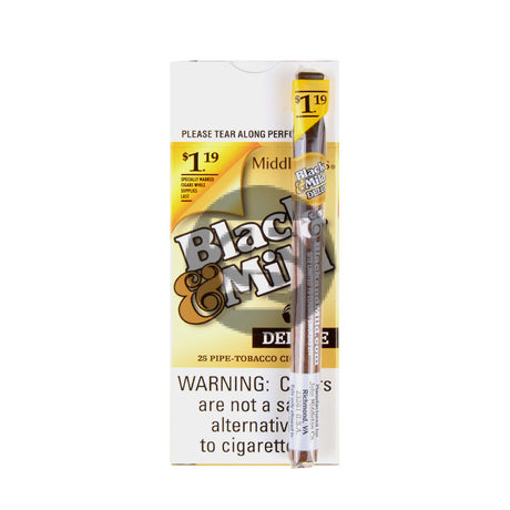 Middleton’s Black & Mild $1.19 Deluxe Box of 25 Cigars