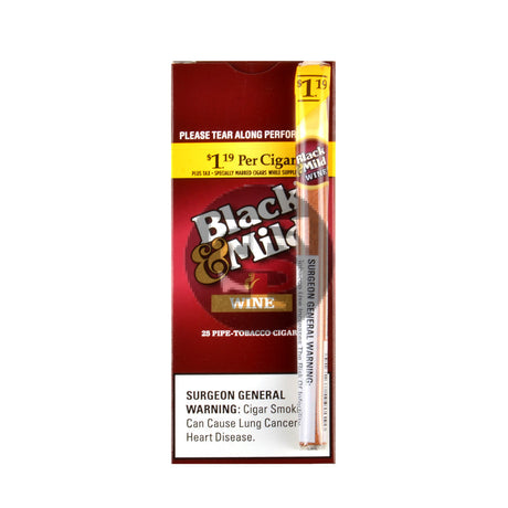 Middleton’s Black & Mild $1.19 Wine Box of 25 Cigars