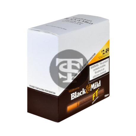 Middleton's Black & Mild Filter Tip Cigars Pre Priced 10 Packs of 5 $2.49 Regular 1