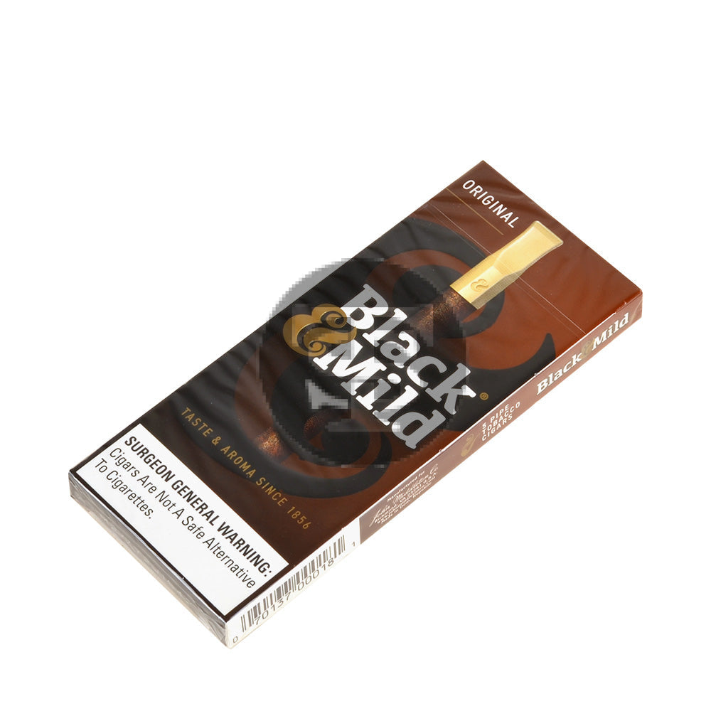 Middleton’s Black & Mild Regular Cigars 10 Packs of 5