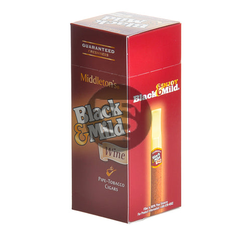 Middleton's Black & Mild Wine Cigars Box of 25 1