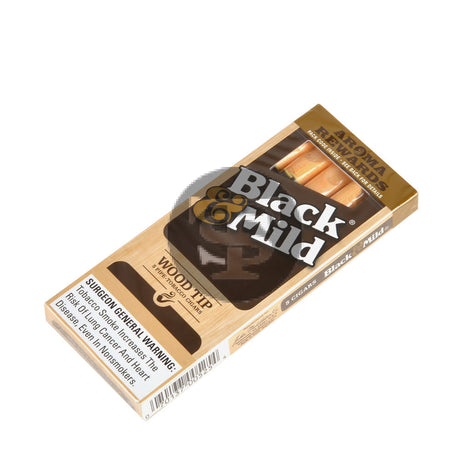 Middleton’s Black & Mild Wood Tip Cigars 10 Packs of 5