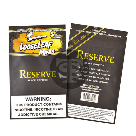 Mini Loose Leaf Reserve wraps 8 packs of 5